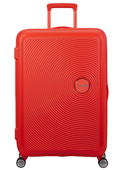 Walizka duża American Tourister SoundBox EXP - neon orange