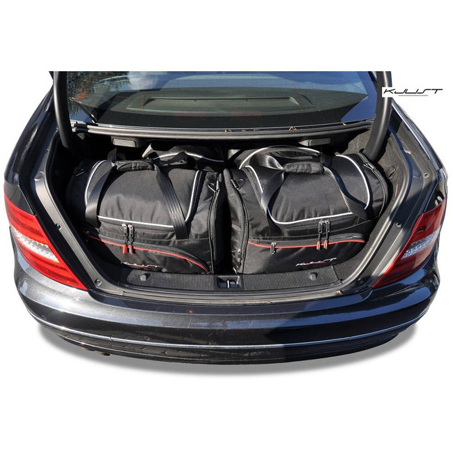 MERCEDES-BENZ C COUPE 2011-2014 TORBY DO BAGAŻNIKA 4 SZT