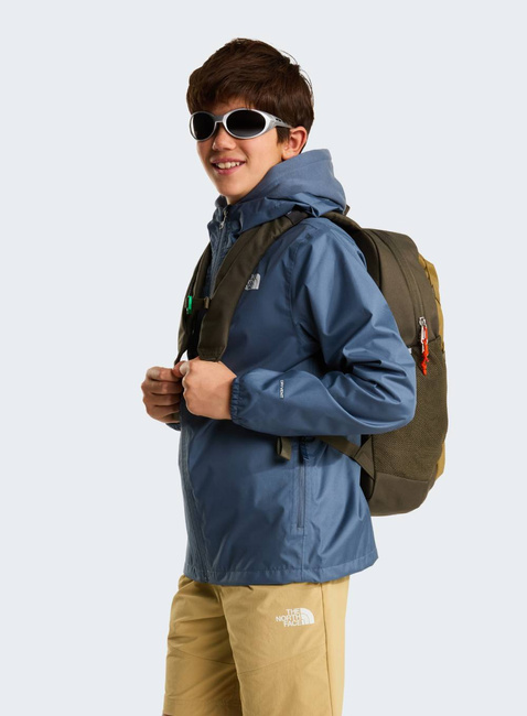 Plecak młodzieżowy The North Face Youth Court Jester - cedar / new taupe green / lava red