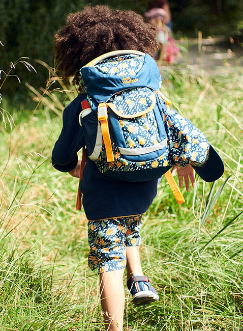 Plecak turystyczny Jack Wolfskin Kids Explorer 16 - pink all over