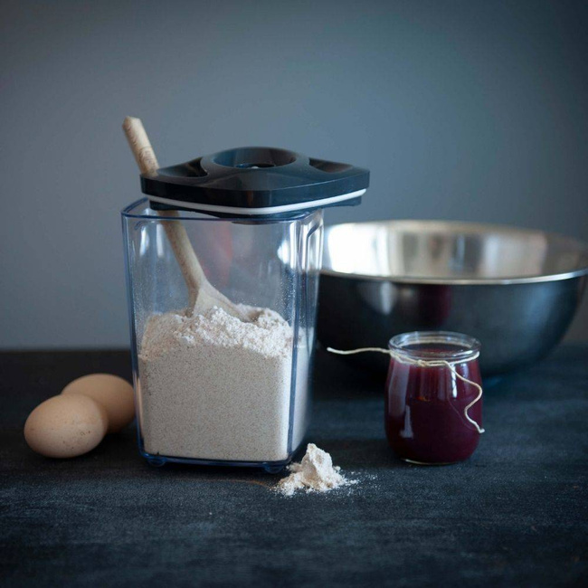 Pojemnik próżniowy na żywność Dafi SeeYoo 1,3 l - grafitowy