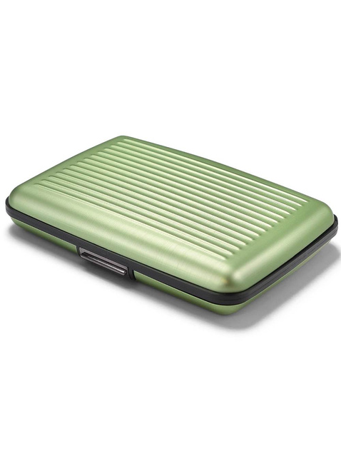 Portfel aluminiowy Ogon Design Stockholm Card Case Premium V3 - matcha