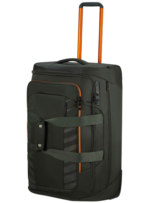Torba na kółkach duża Samsonite Respark Duffle - forest green / orange