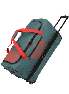 Torba podróżna poszerzana Travelite Basics L EXP - green / orange