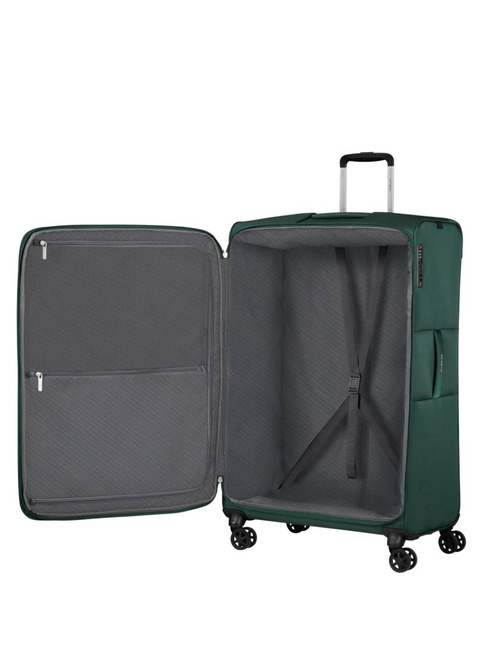 Walizka duża XL poszerzana Samsonite Base Breeze Exp - dark green