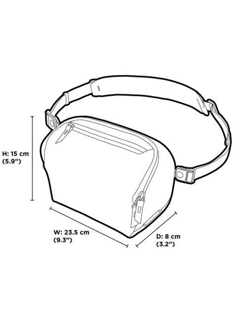 Torba na elektronikę Alpaka Vertex Pouch Mini 2 l Axoflux - army green