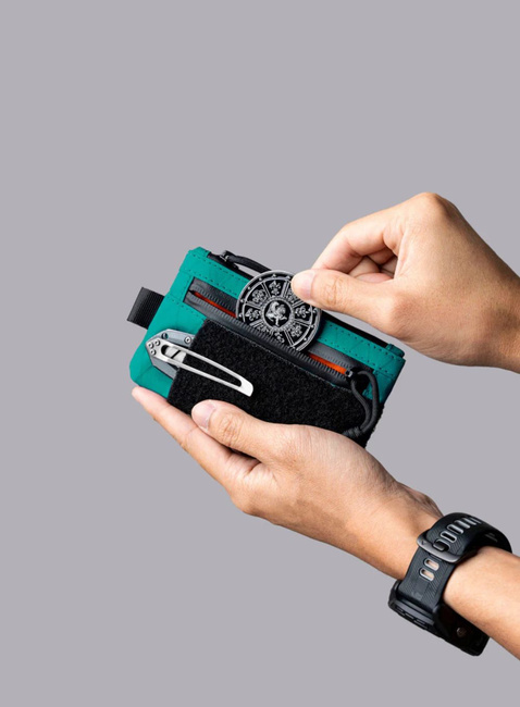 Organizer etui Alpaka Zip Pouch Pro - Hook & Loop Vivid - spanish teal