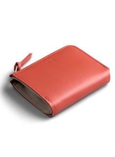 Skórzany portfel kieszonkowy Bellroy L-Pocket - blood orange