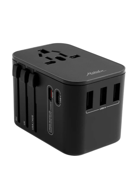 Adapter podróżny Matador Global Travel Adapter - black