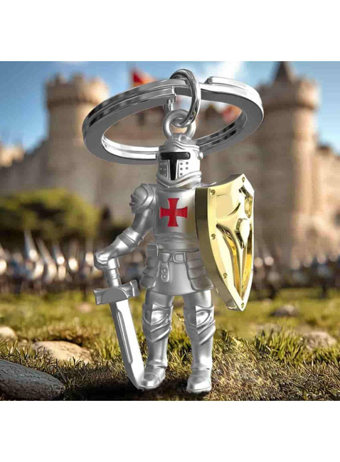 Brelok do kluczy torebki Metalmorphose - rycerz z mieczem