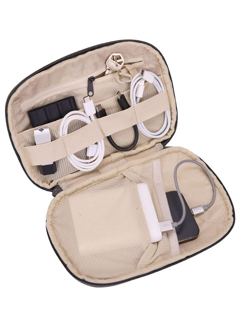 Średni organizer na elektronikę Thule Subterra 2 Powershuttle M - vetiver gray