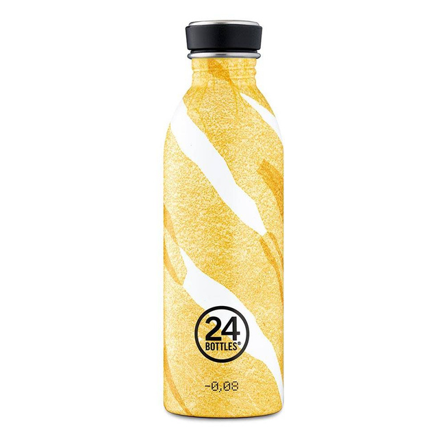 Butelka stalowa na napoje 24Bottles Urban 500 ml - amber deco