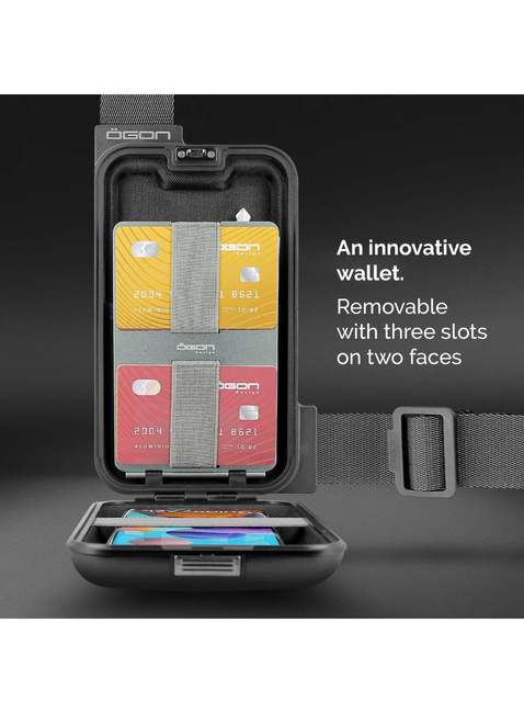 Etui torba na telefon RFID Ogon Design Phone Bag & Wallet - platinium