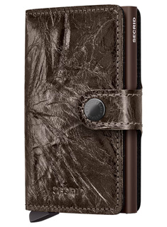 Secrid kompaktowy portfel z RFID Miniwallet Crunch - bronze
