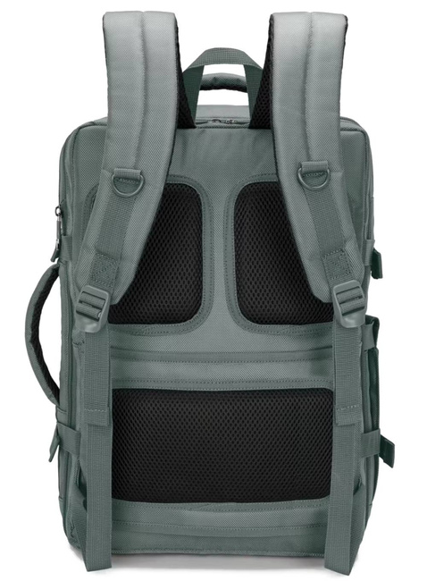 Plecak podróżny poszerzany Puccini Easy Pack Laptop 16" - zielony