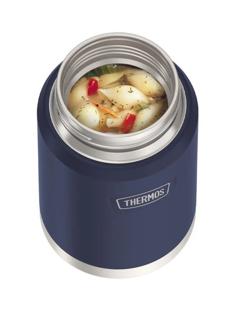 Termos obiadowy z łyżką Thermos Icon Food Jar 0,71 l - mystic navy