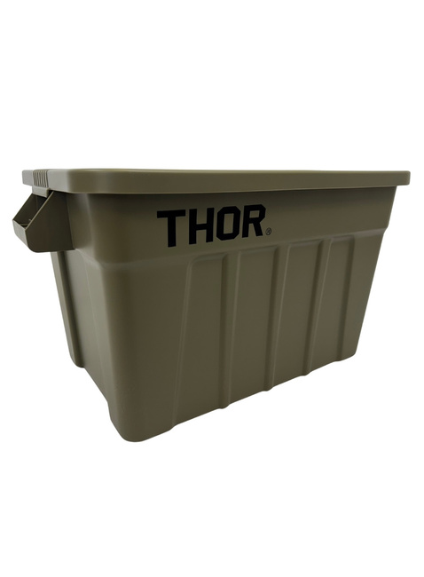 Kontener z pokrywą do przechowywania THOR Tote Box 75 L - olive drab
