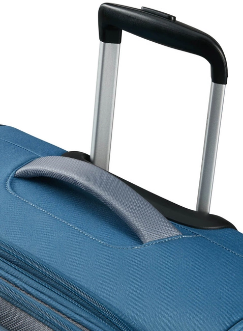 Walizka kabinowa American Tourister Pulsonic - coronet blue