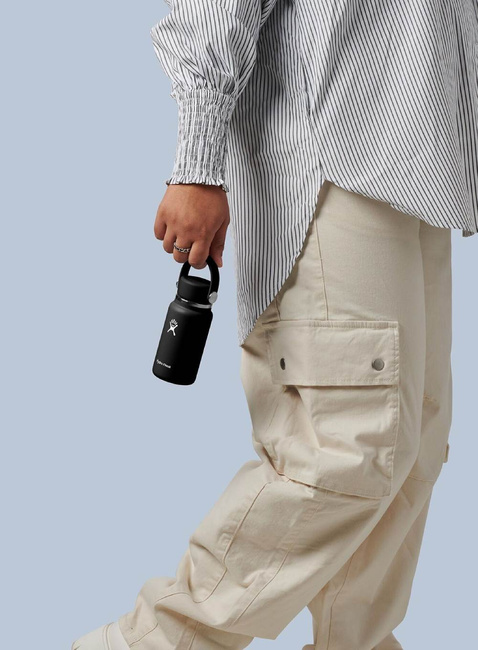 Butelka termiczna Hydro Flask Micro Hydro Mini Bottle 200 ml - black