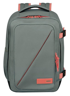Plecak kabinowy American Tourister Take2Cabin S - sage / coral
