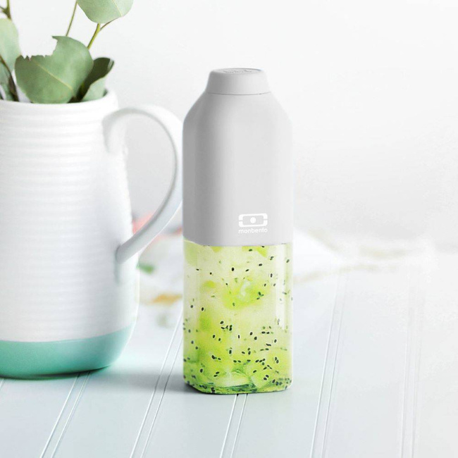 Butelka na wodę 500 ml Monbento MB Positive M - coton