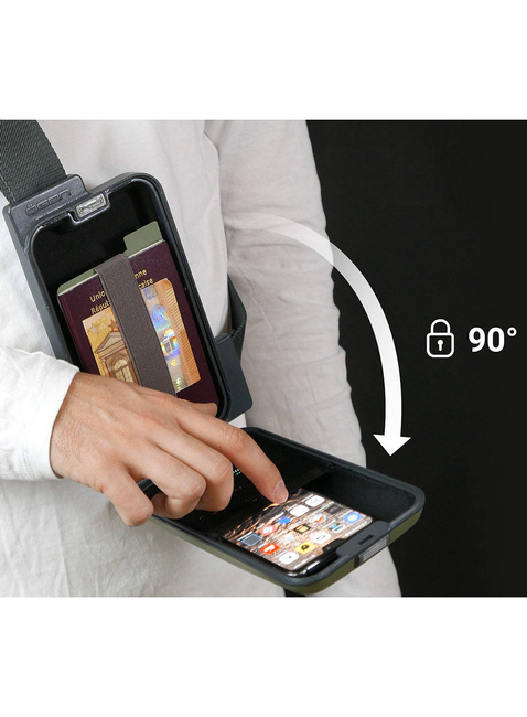 Etui na telefon portfel RFID Ogon Design Phone Bag & Wallet  - navy blue
