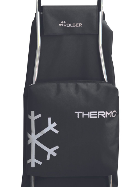 Dwukołowy wózek na zakupy Rolser I-Max Thermo Zen - black