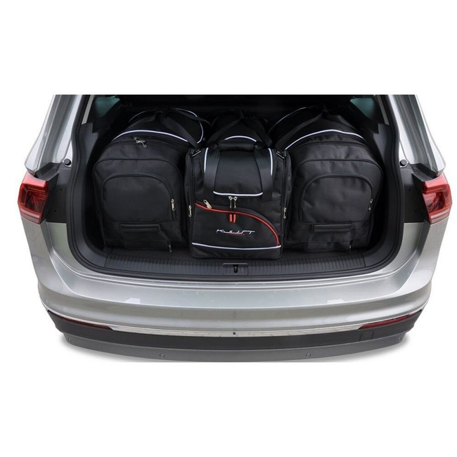 VW TIGUAN 2016+ TORBY DO BAGAŻNIKA 4 SZT