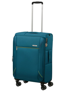 Walizka średnia poszerzana Samsonite Base Breeze - petrol blue