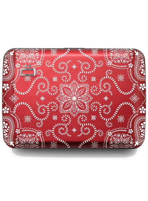 Portfel aluminiowy Ogon Design Stockholm V2 - bandana red