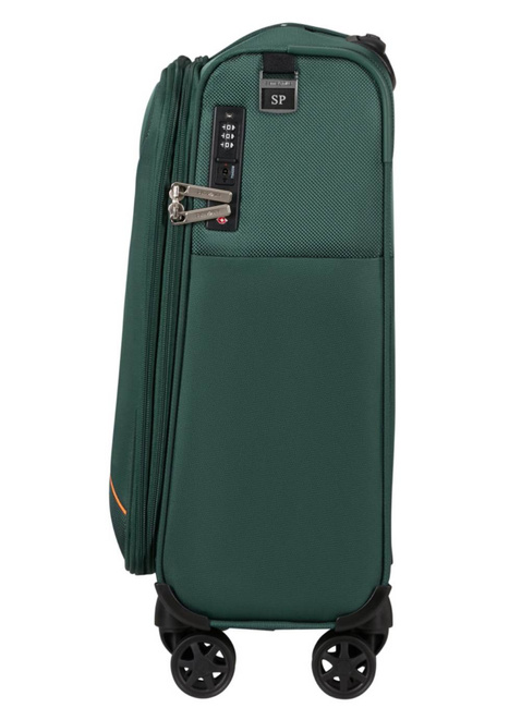 Walizka kabinowa Samsonite Base Breeze Exp - dark green