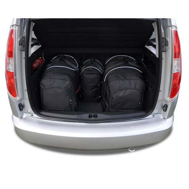SKODA ROOMSTER 2006-2015 TORBY DO BAGAŻNIKA 4 SZT