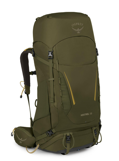 Męski trekkingowy plecak Osprey Kestrel 58 L/XL - moss green