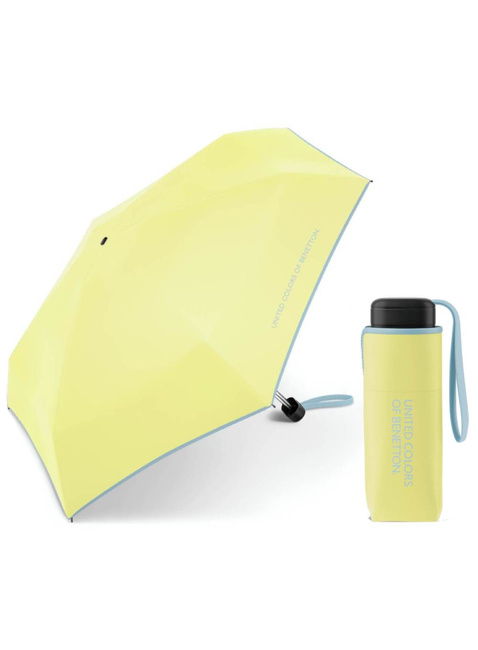 Parasol manualny Benetton Ultra Mini Flat - yellow pear