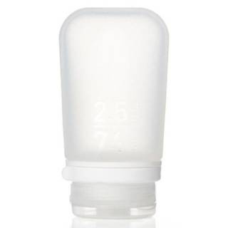 Podróżna silikonowa butelka na płyny Humangear GoToob+ M - clear