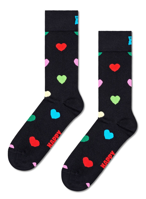 Skarpety unisex Happy Socks - black / heart