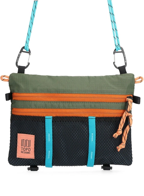 Torba na ramię Topo Designs Mountain Accessory Bag - olive / pond blue