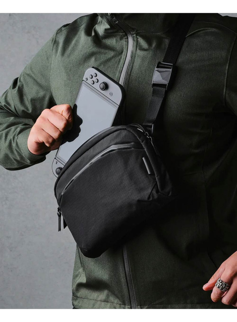 Torba saszetka na ramię Alpaka Flight Sling 2 l Axoflux - black