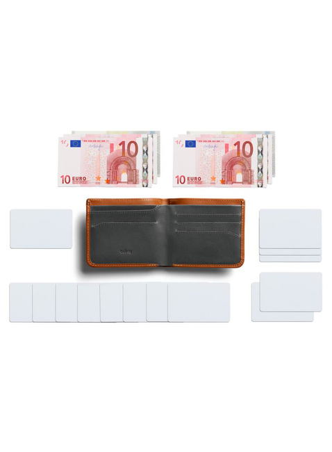 Portfel skórzany RFID Bellroy Hide & Seek HI - caramel