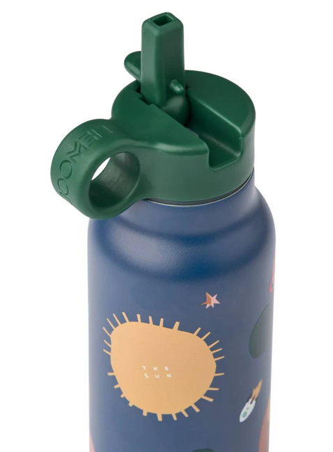 Butelka termiczna Liewood Falk Water Bottle 350 ml - universe / classic navy