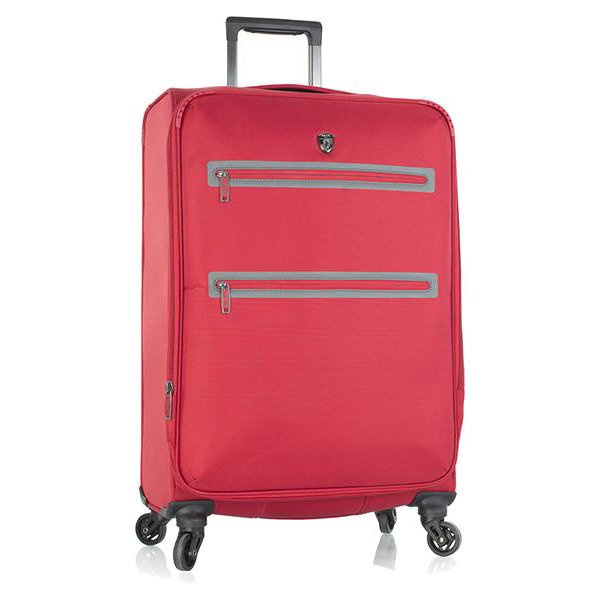 Lekka walizka średnia Heys Xero Pro - red
