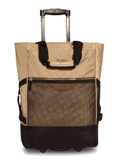 Torba na kółkach na zakupy Punta Wheel Classy - champagne