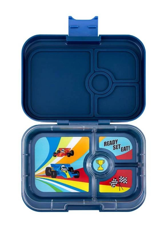 Monte Carlo blue / race cars tray