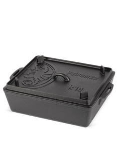 Żeliwna forma do pieczenia Petromax Loaf Pan With Lid K12 - black