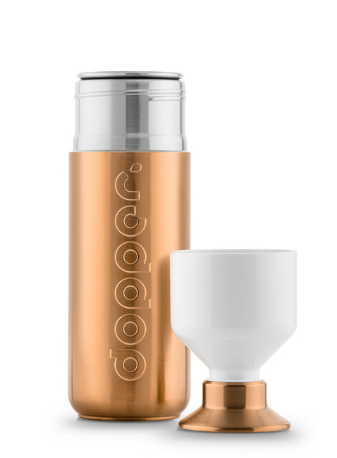 Stalowa butelka bidon Dopper Steel 800 ml - bronze