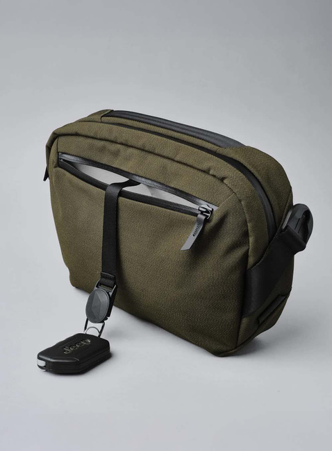 Torba na ramię crossbody Alpaka Go Sling Axoflux - army green