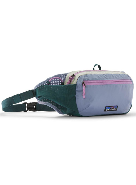 Torba biodrowa crossbody Patagonia Terravia Hip Pack - patchwork / barnacle blue