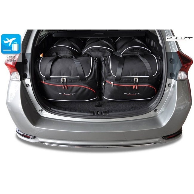 TOYOTA AURIS TOURING SPORTS 2013+ TORBY DO BAGAŻNIKA 5 SZT