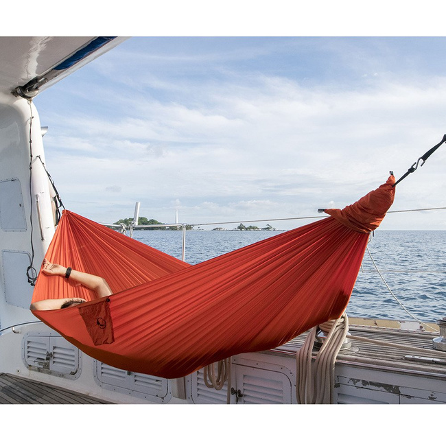 Hamak jednoosobowy Ticket To The Moon Compact Hammock - orange