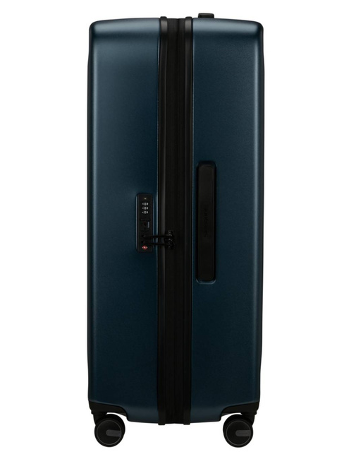 Walizka duża poszerzana Samsonite Fyrm EXP - steel blue